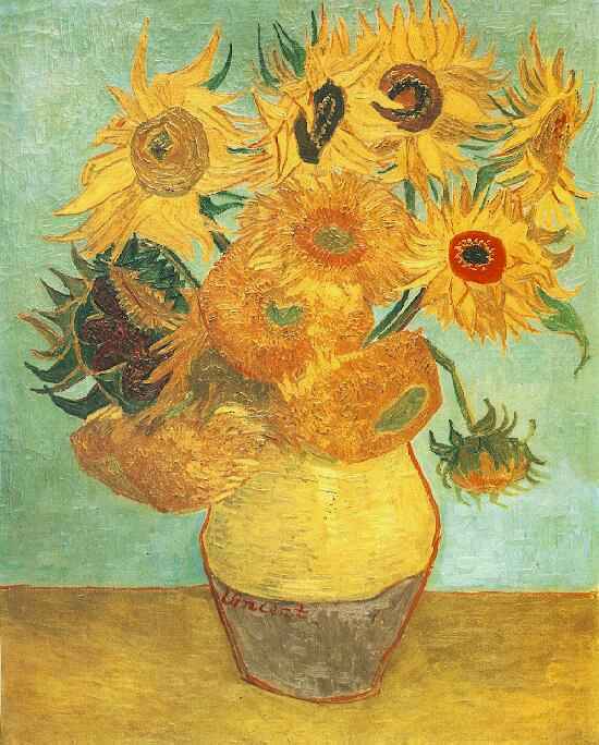 Van Gogh 12 Sunflowers